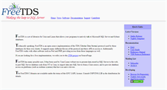 Desktop Screenshot of freetds.org