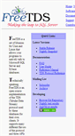 Mobile Screenshot of freetds.org